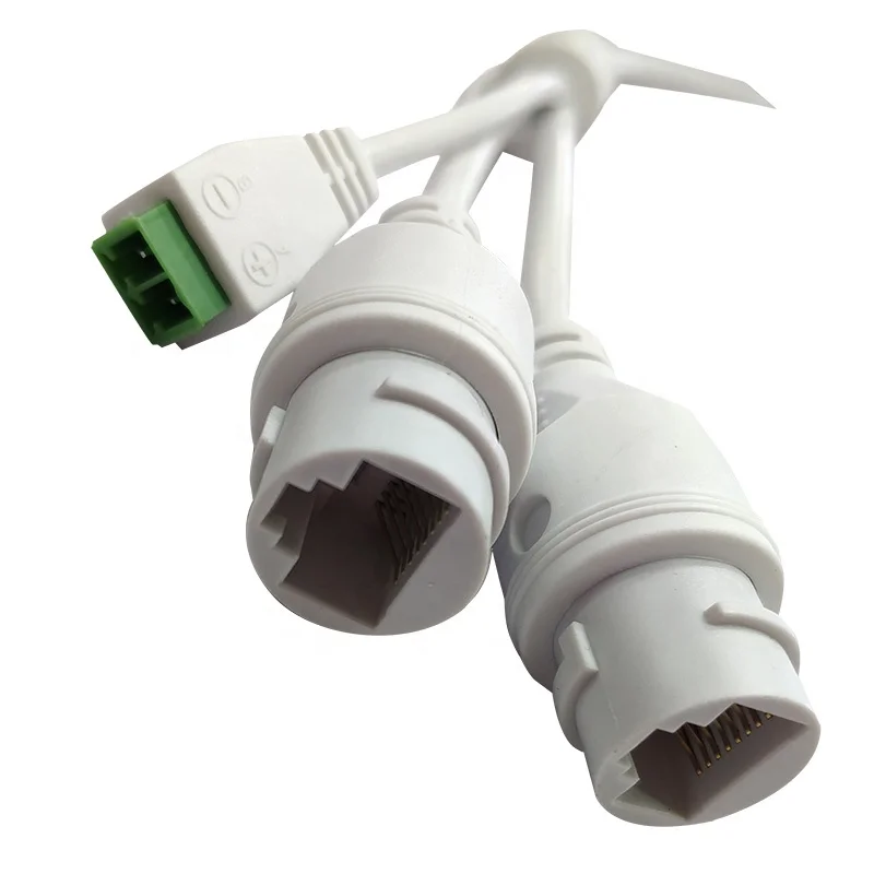 Customized Security Line IP CCTV Camera Cable Assembly Connector DC Plug Cable CCTV