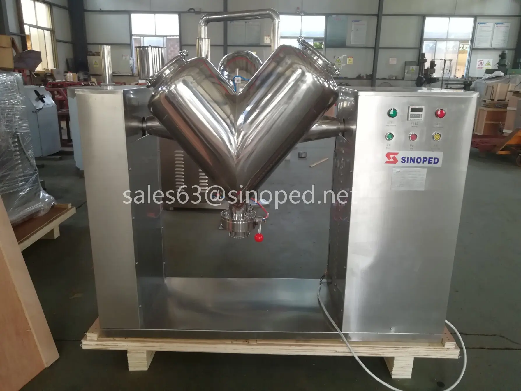 Автоматический небольшой лабораторный смеситель для порошковых смесителей, промышленный пищевой химический порошок, смесительное оборудование