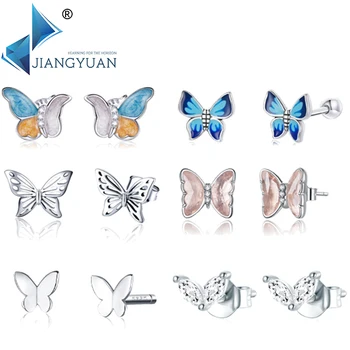 New arrival high quality fashion jewelry 925 sterling silver stud silver earrings for women