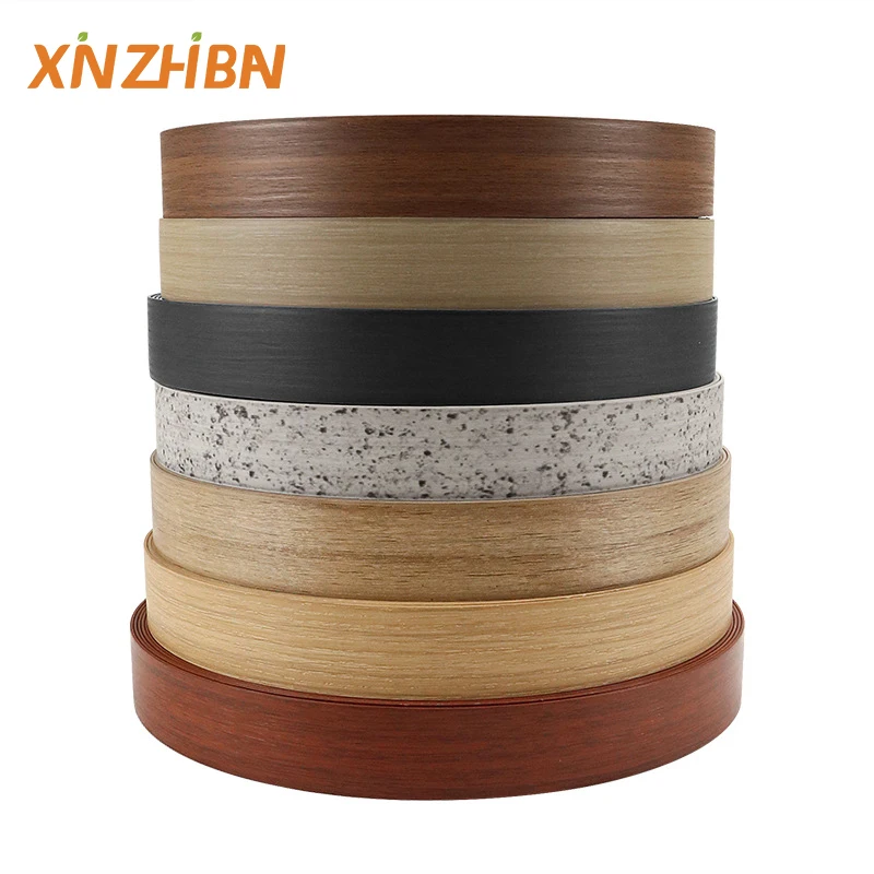 Pvc 3d Edging Tape Strips Pvc Abs Edge Banding With Glue Edge Banding