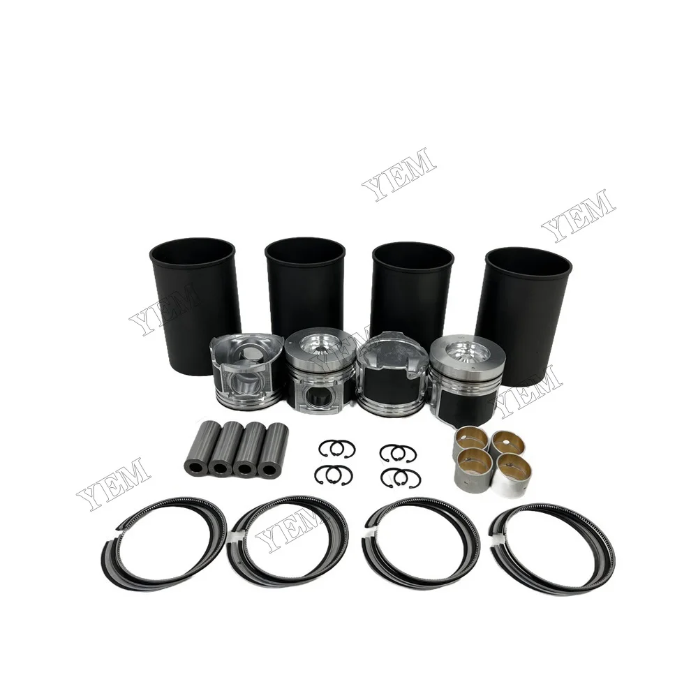 Cylinder Liner Kit Compatible for Hino N04C Engine Parts High Quality 5
