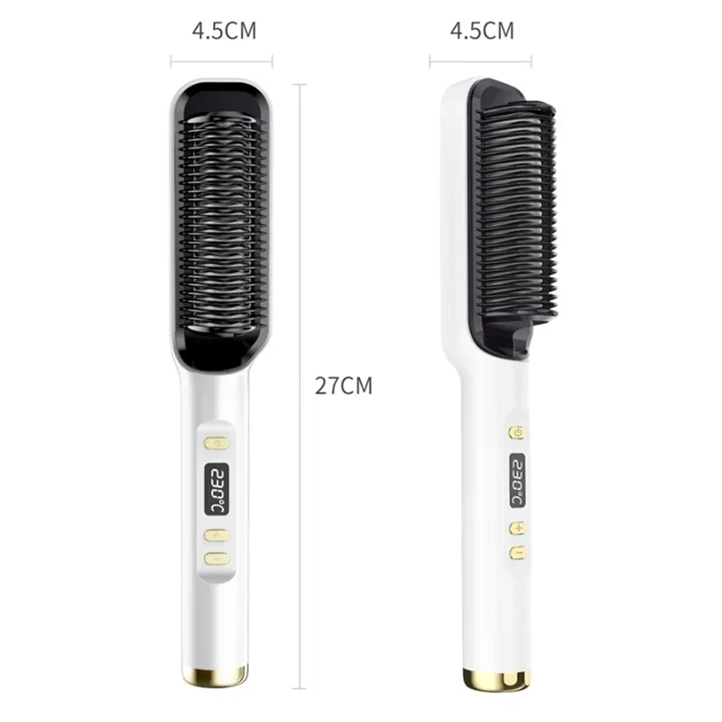 Portable Fast Heating Anti-scald Ionic Cordless Electric Hair ...