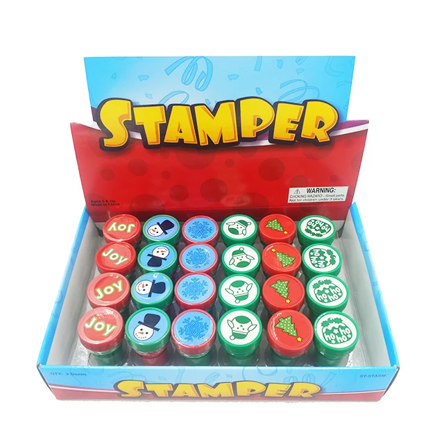 Hot Sale Popular Festival Gift 24pcs Kids Animal Christmas Self Inking  Stamps - Buy Self-inking Stamps,Self Inking Rubber Stamp Product on  