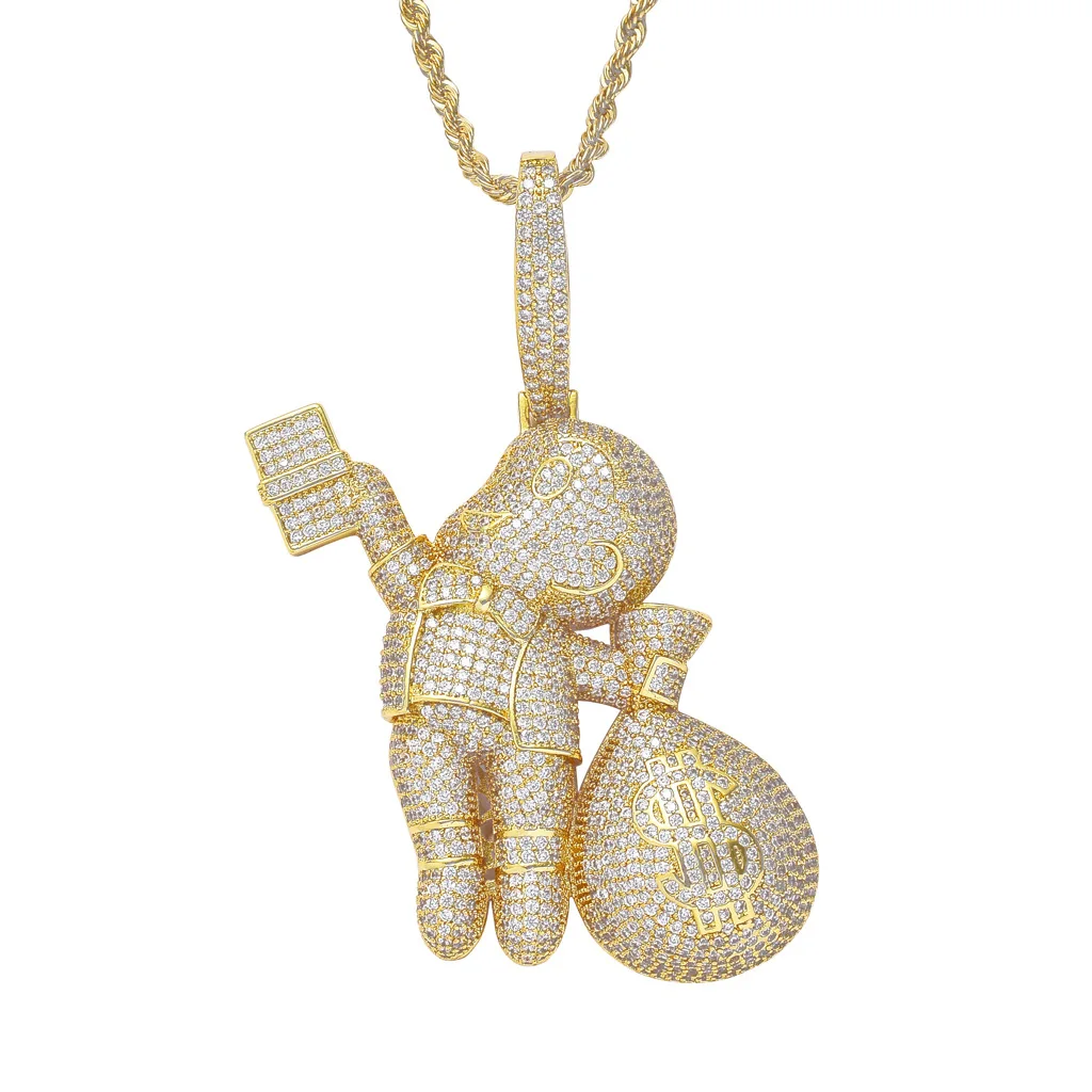 Hip Hop Necklace Pendants 