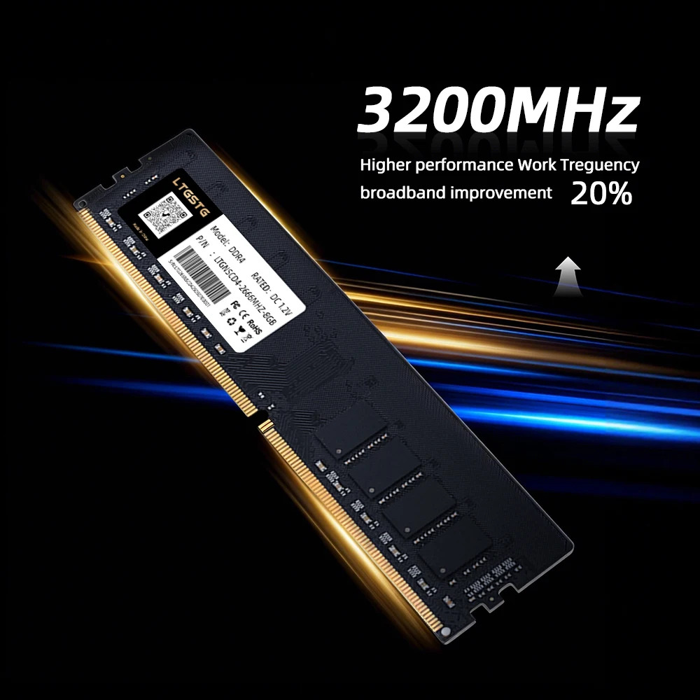 卸売LTGSTG DDR4 4GB 8GB 16GB 32GB 2666MHz ECCメモリUDIMM
