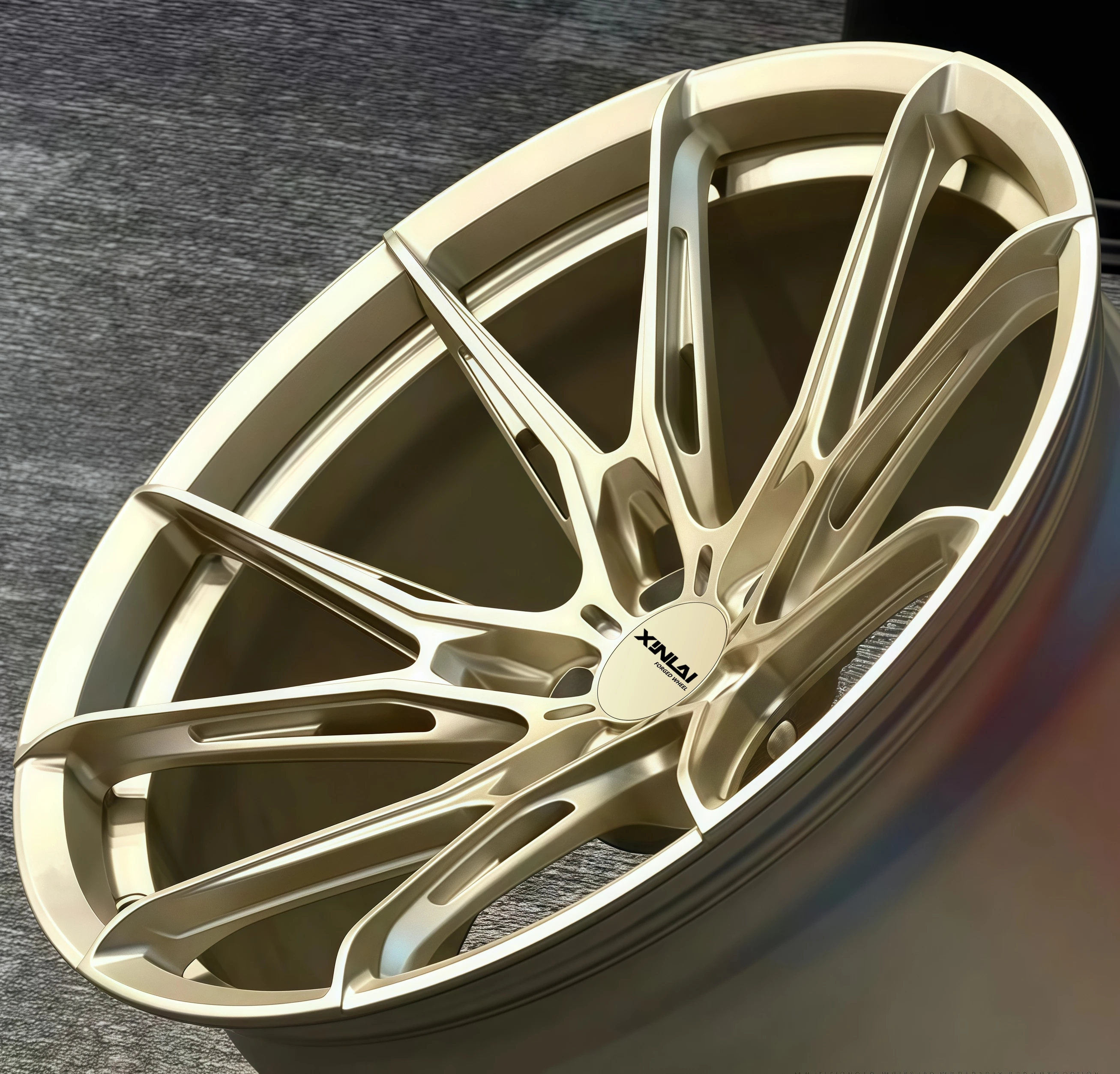 XINLAI Deep Concave Monoblock Passenger Car Wheels 5x114.3 5x112 5x120 17 18 19 Inch Alloy Wheels for BMW Mercedes - Image 5