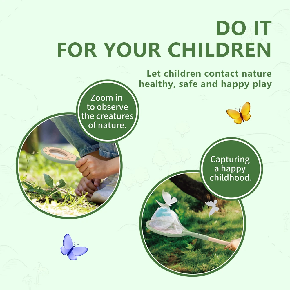 Ksf Children's Outdoor Adventure Toys Insect Catch Sets Kids Education