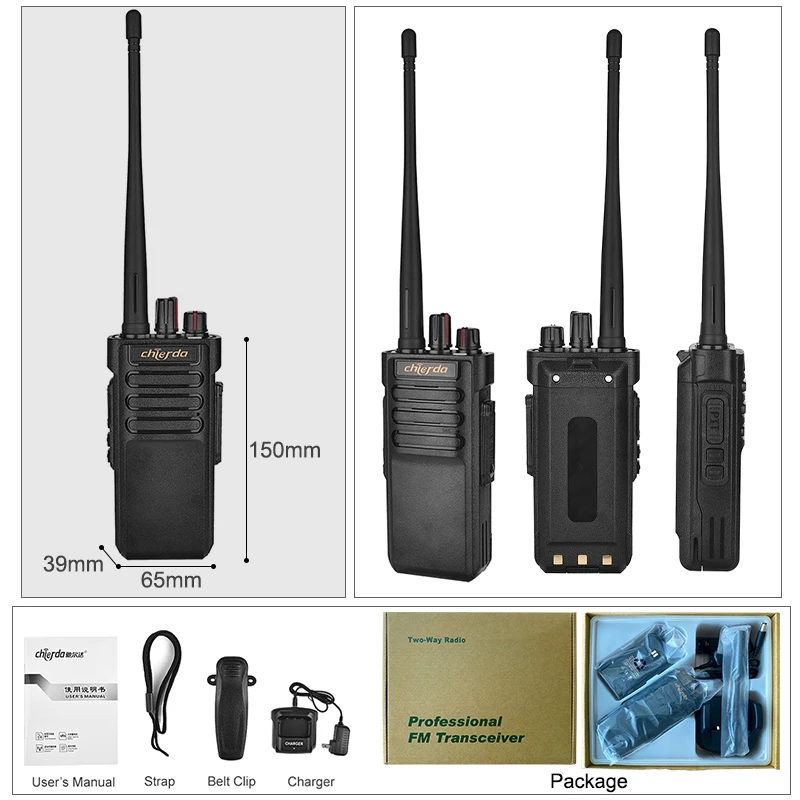 XUJIAN Kit 2 Módulos Transceptores VHF/UHF 426-508.5MHz - Comunicación Inalámbrica RS485, 12V/24V DC