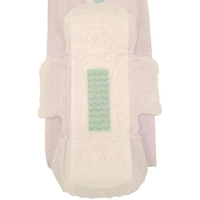 Disposable Menstrual Cotton Anion Women Sanitary Pads Night Use Sanitary Napkin