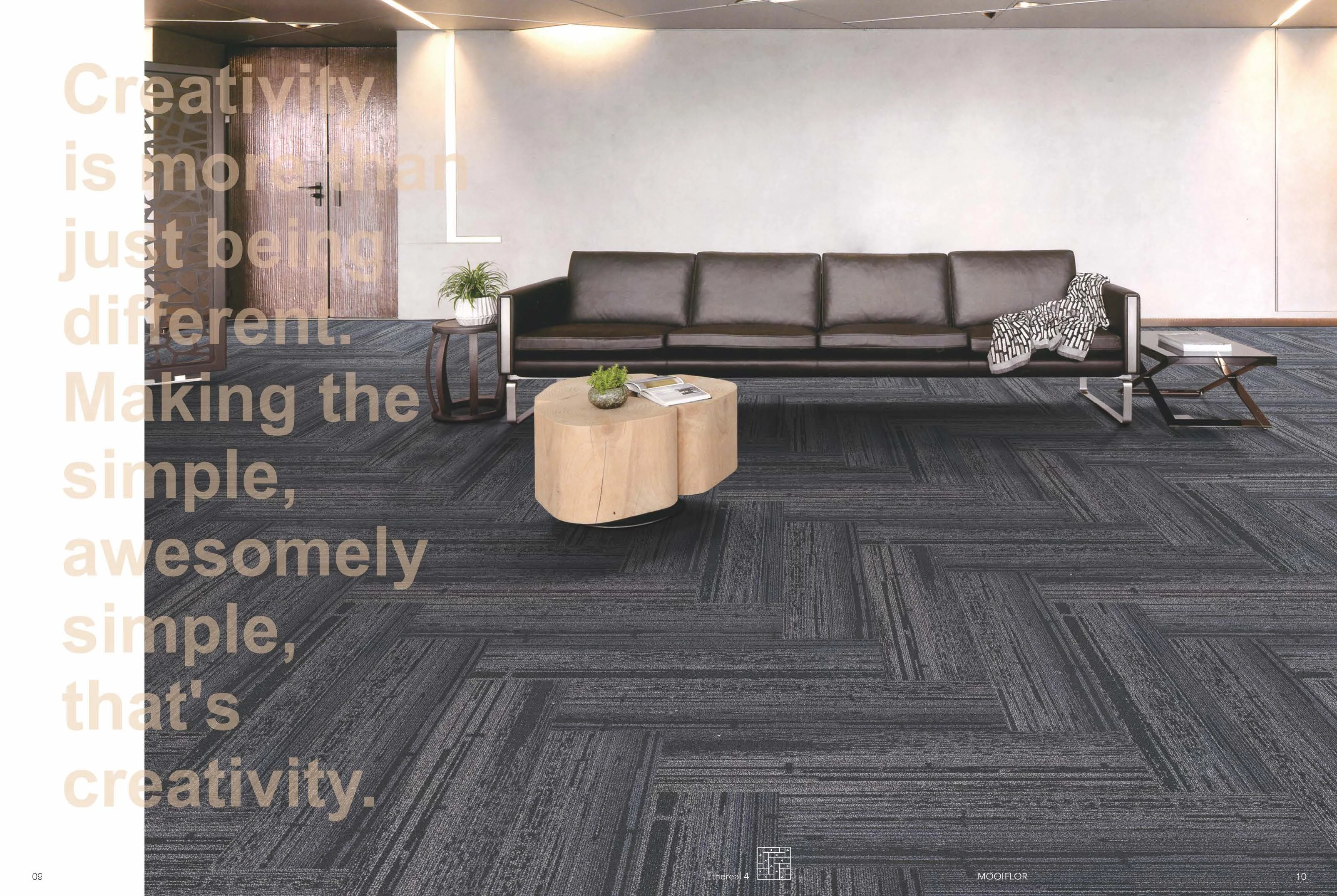 2023 New Carpet Tiles Commercial Area Nylon With Pvc Backing High