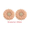 Flowers Focal bead Peach SA139