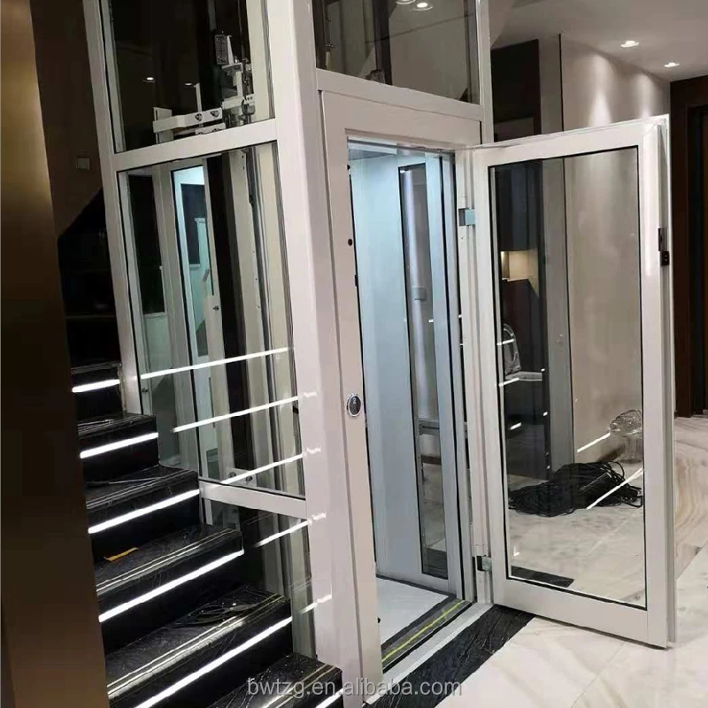 Latest Styles Fire Rated Elevator Doors Elevator with Two Doors Folding Elevator Door Price Used in Home
