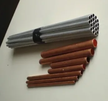 BOBO Machine copper and aluminum brake oil tube pipe line shown in a detail photo for this news article