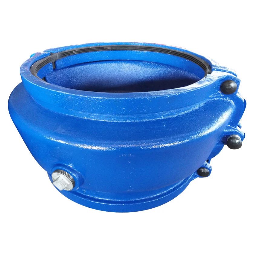 iron encapsulation collar for ductile iron pipe joint leaking