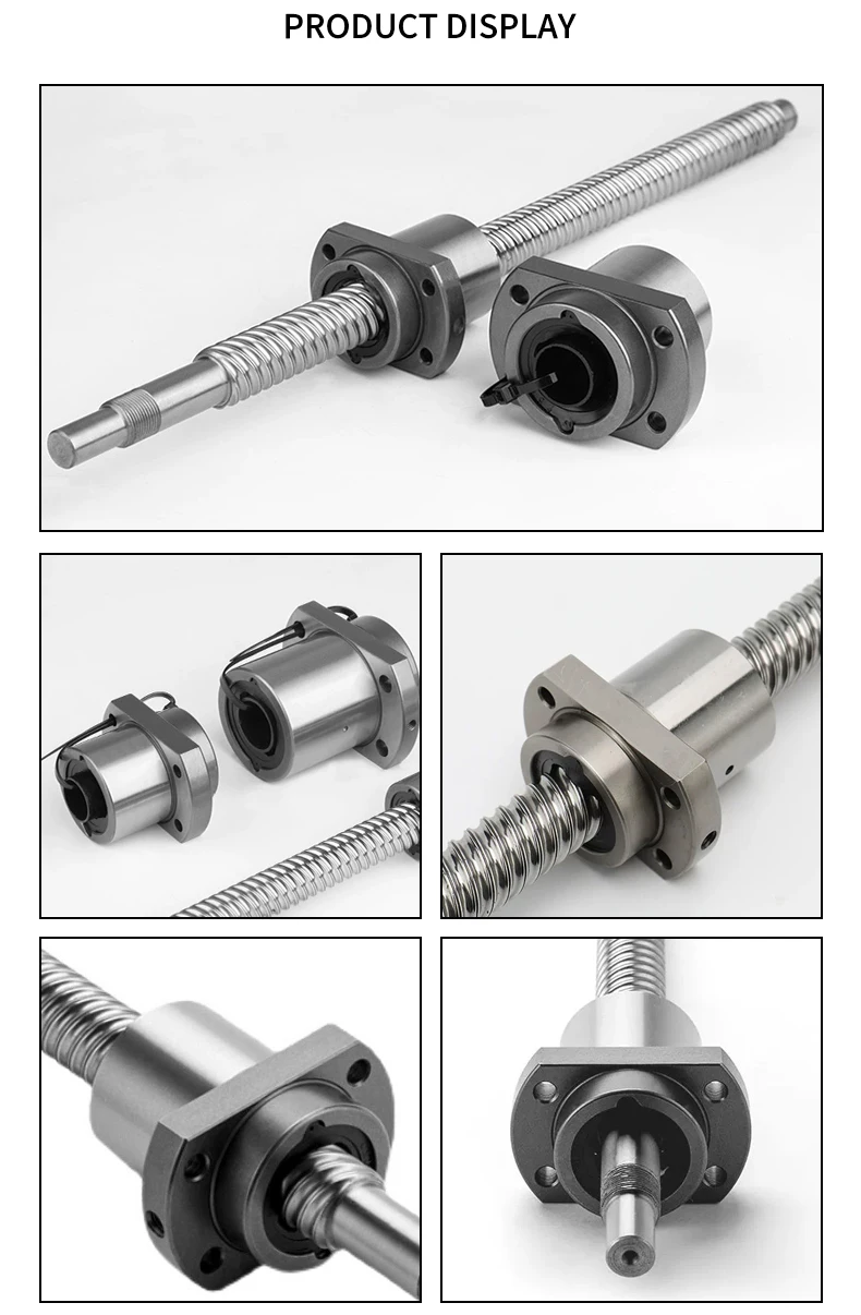 Custom Stainless Steel Ball Screw Nut Sfe1616 2020 2040 2525 3232 4040