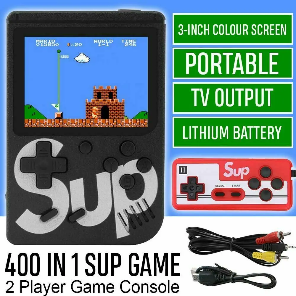 Mini Game Sup 400-1 com controle DNG Shop Dng l Produtos e Inovações