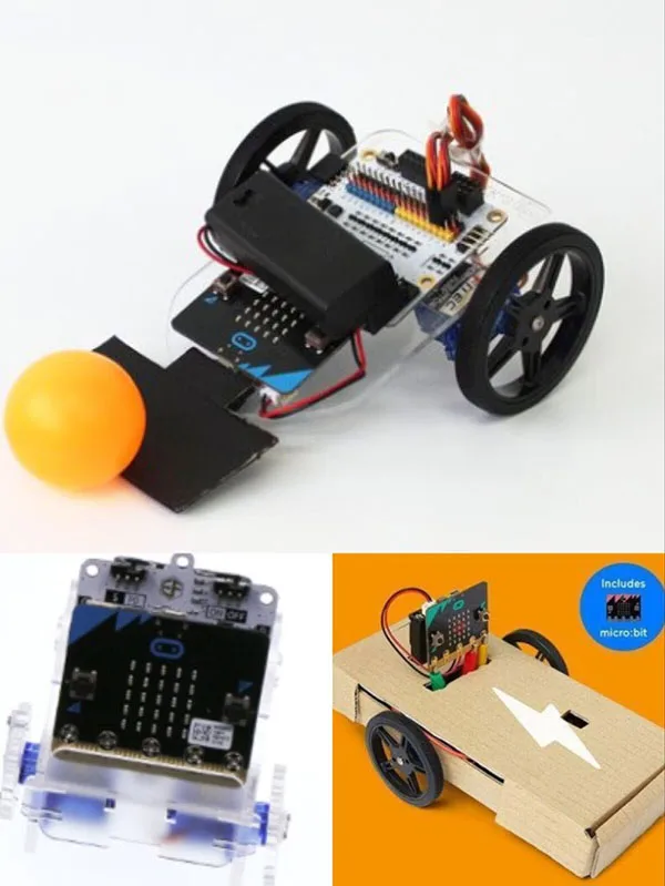 FEETECH Stemedu FS90R Lot De 4 Servomoteurs Micro RC 9g Rotation Continue 360°