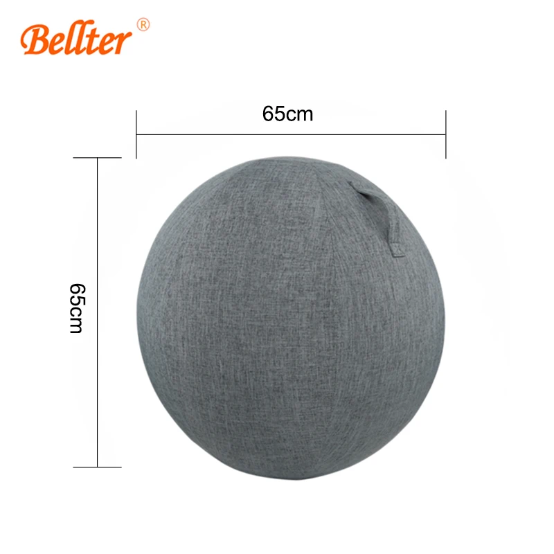 5575cm Yoga Ball Protective Cover Gym Workout Balance Ball Cover For