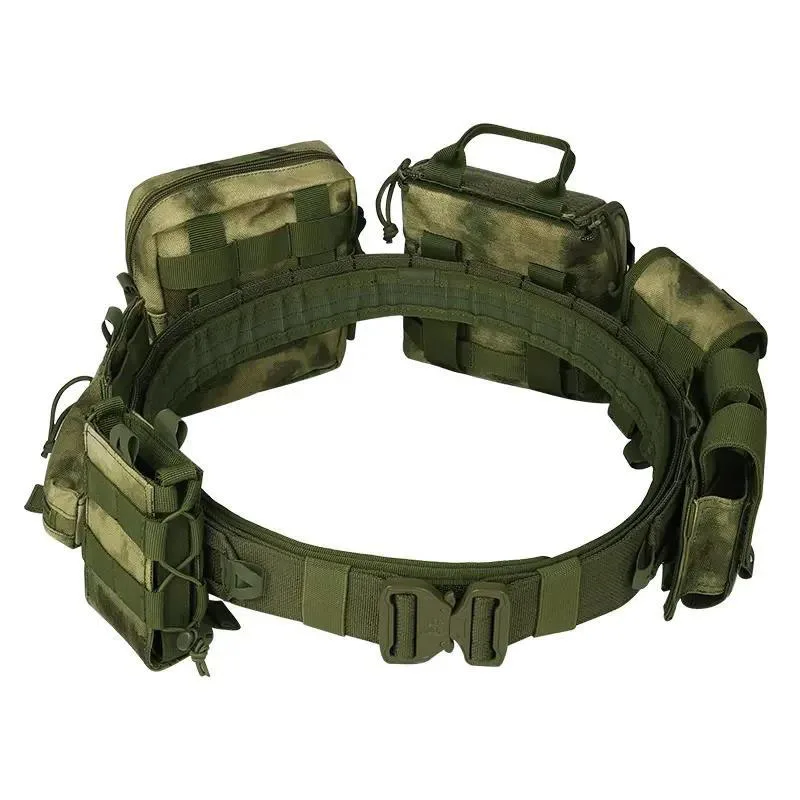Wholesale Durable Practical Tactical Multifunctional Waist Bag High Quality Camouflage Belt With Pouches Modular Equipment
