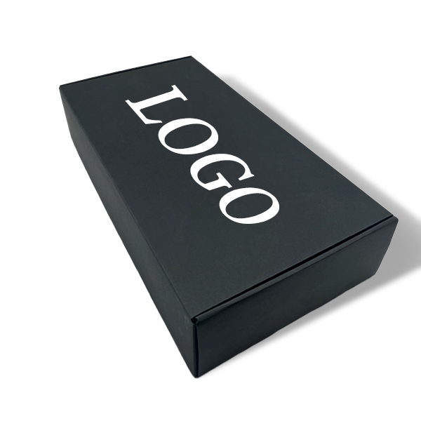 Custom High-End and High Quality Black with Your Logo Matte Lamination Double Side Printing Mailer Boxes Packaging for Clothing