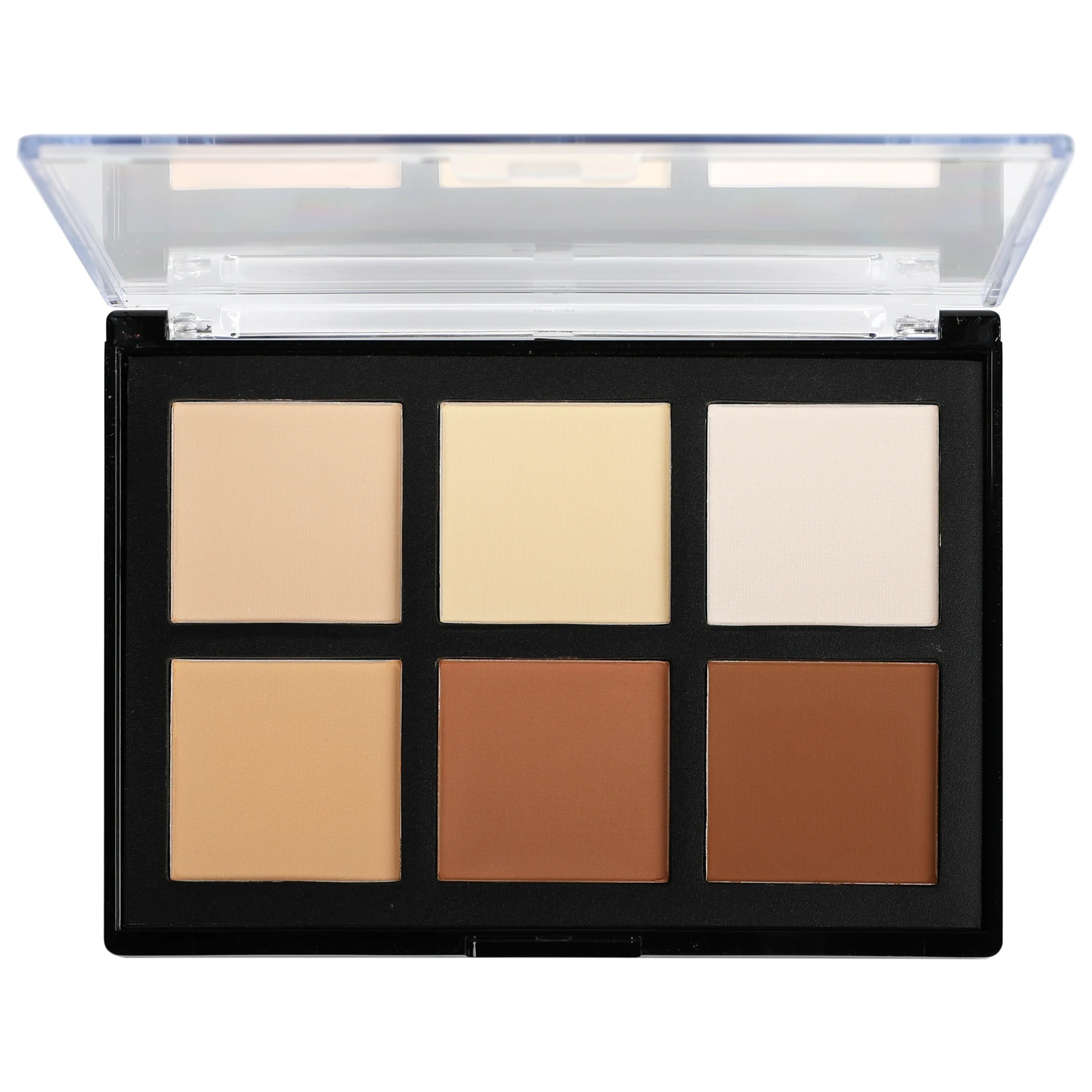 6 Color Makeup Contour Kit Cream Contour Kit and Highlighting Powder Palette