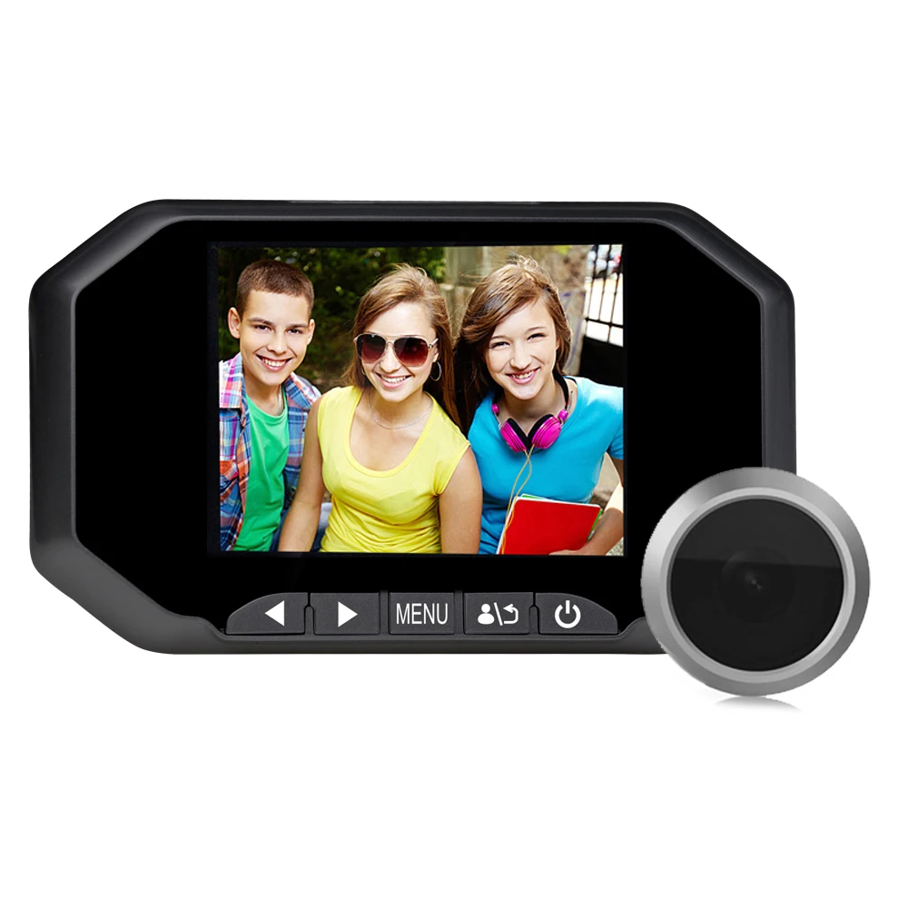 Новинка от производителя, 3,0 дюйма, 1 МП, Danmini, цифровой скрытый дверной глазок, камера, дверной звонок, видео, Визуальный Электронный глазок