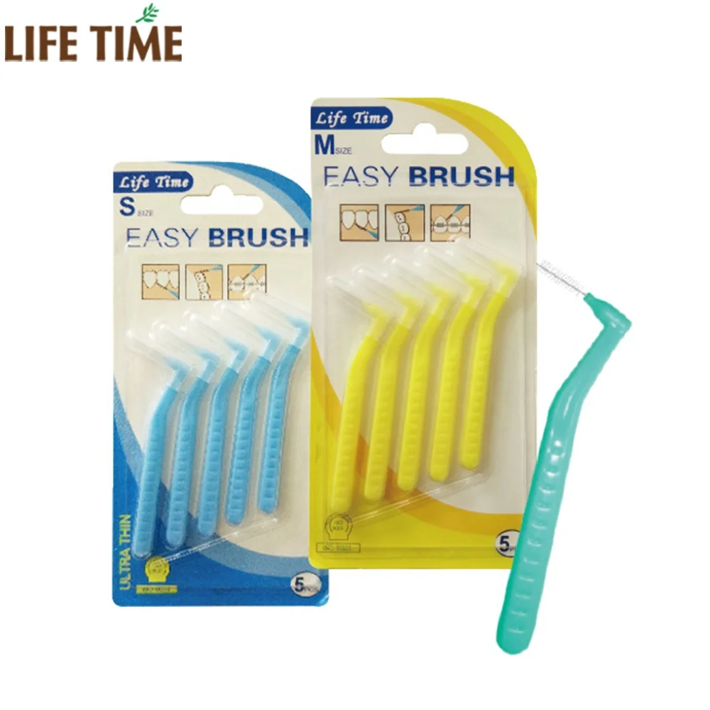 L Style Orthodontic Dentists Interdental Brush Buy High Quality