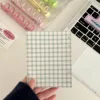 40 feuilles de papier quadrillé vert