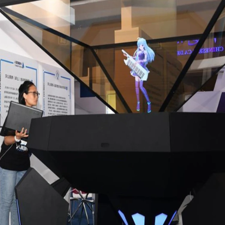 3Dホログラムディスプレイ投影機 - 結婚式・イベント装飾用に最適な