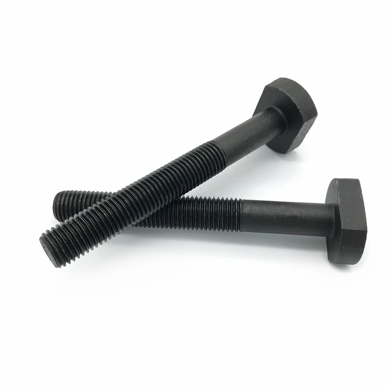 炭素鋼亜鉛メッキクラス4.88.8黒長方形ハンマーヘッドtスロットボルトt