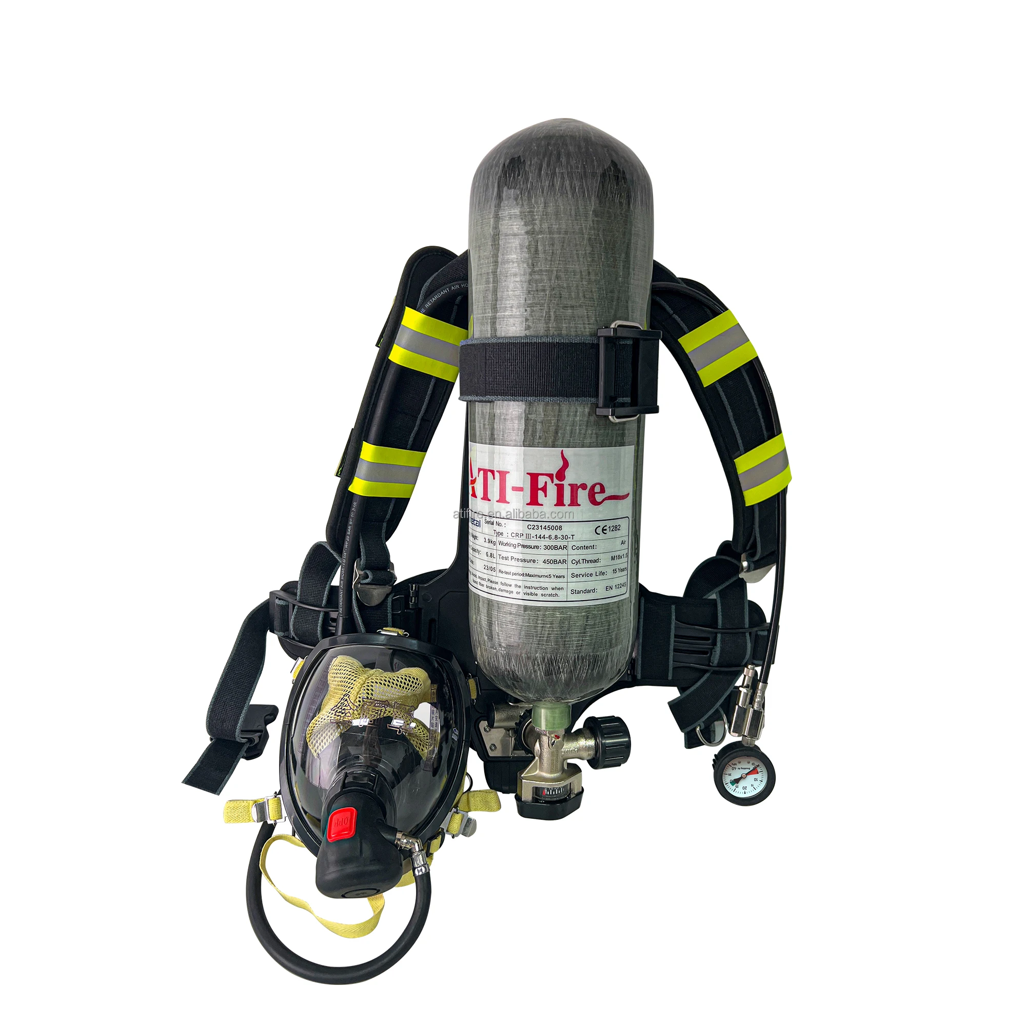 Safety Firefighting Equipment Self Contained Breathing Apparatus Full ...