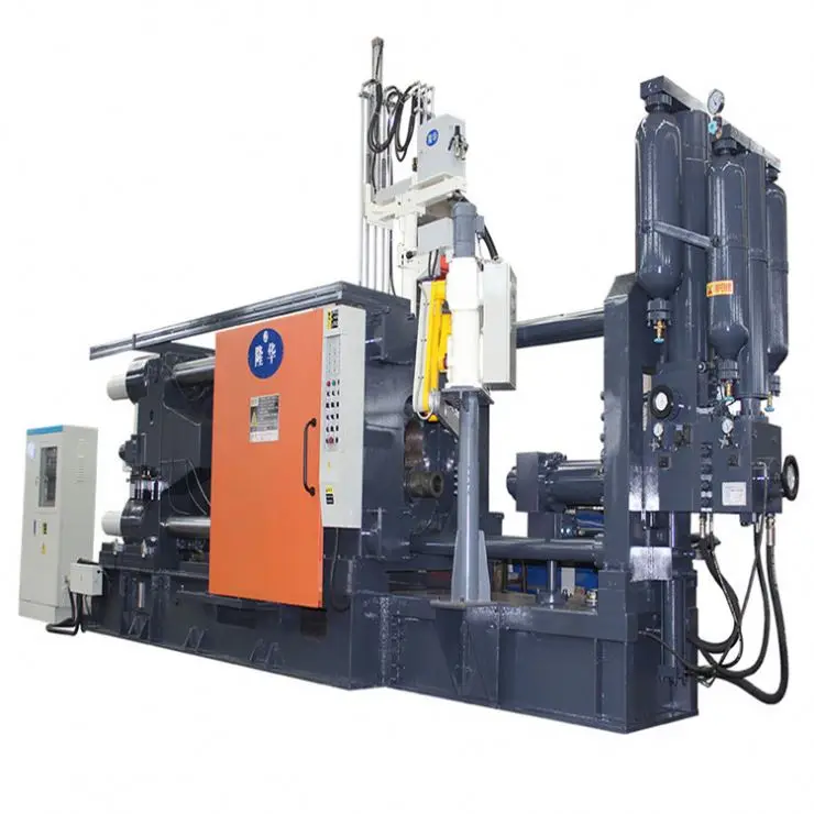 
 800T Die-casting machine for producing motorcycle brake pads  