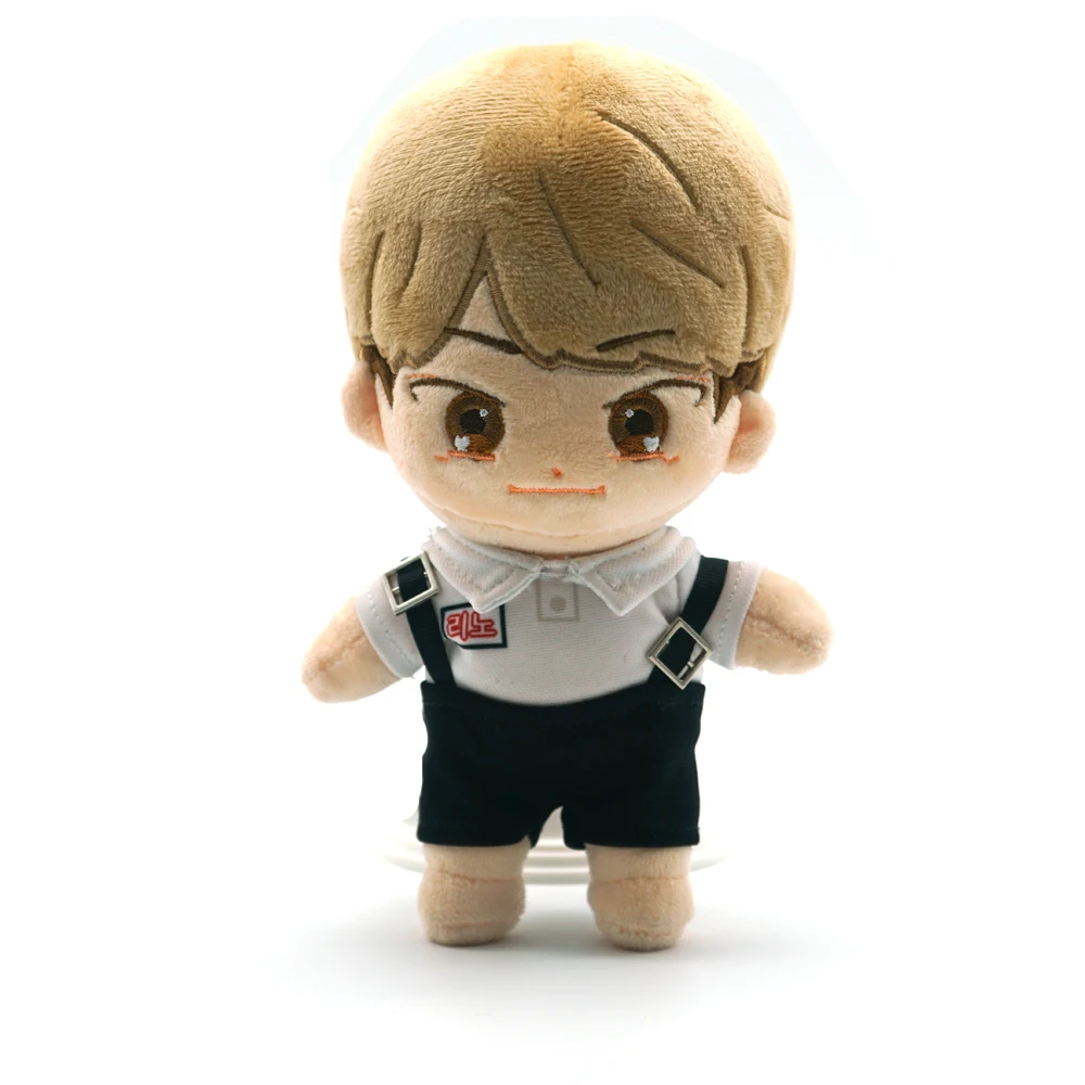 Design Your Stuffed Plush Doll Customized Soft Stuffed Plush Toys Human Baby Toys Star Dolls Custom Korean Plush Toy Star Doll