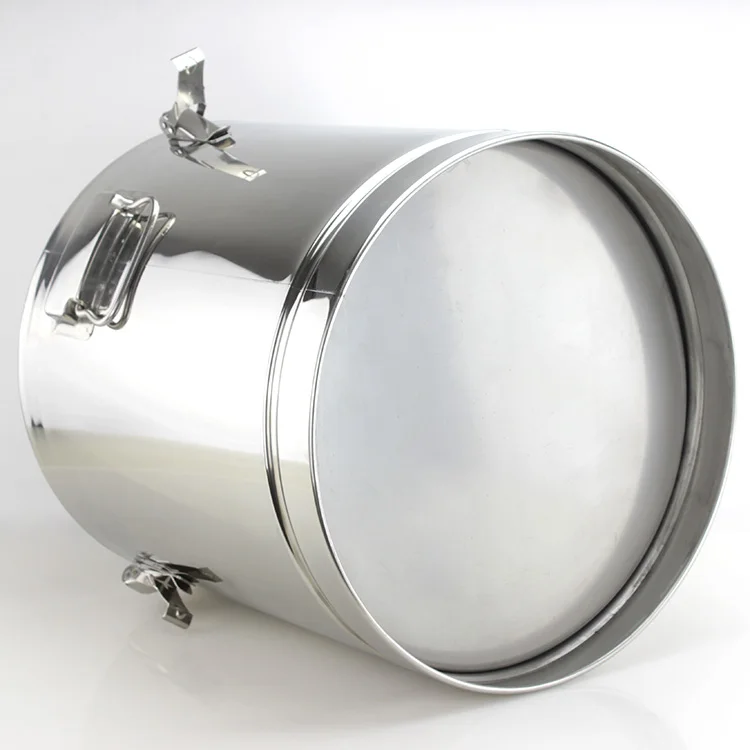 Commercial Stainless Steel Hotel Insulated Container Storage Tools Thermos Double Wall Big Stock Soup Pot Insulation Barrel_4