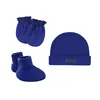 Royal blue single layer 3-piece set