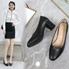Tacco nero 6 cm