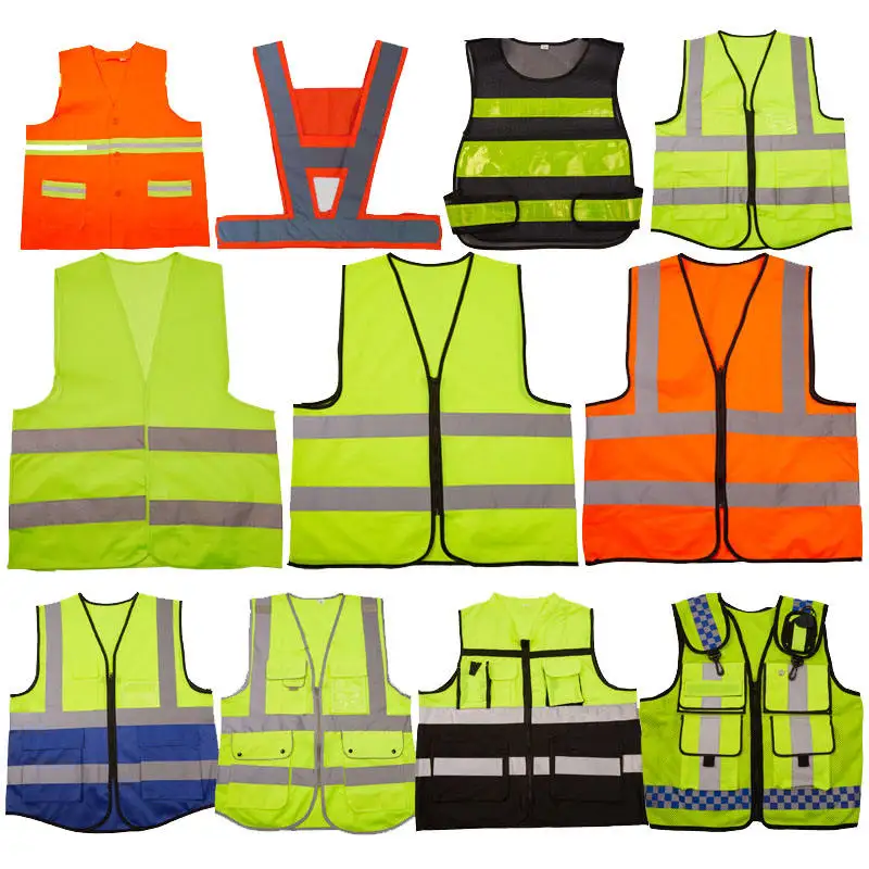 High Visibility Safety Vests - Customizable Reflective Jackets