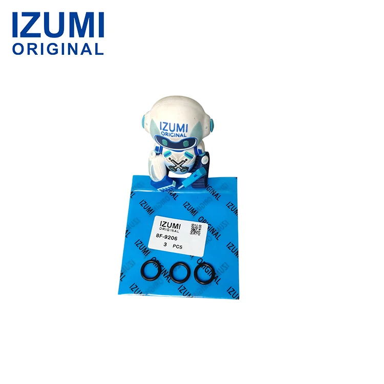 IZUMI ORIGINAL 8f9206 8f-9206 2.62 X 12.37mm 75a Nbr O-ring For Caterpillar Construction Machinery Parts