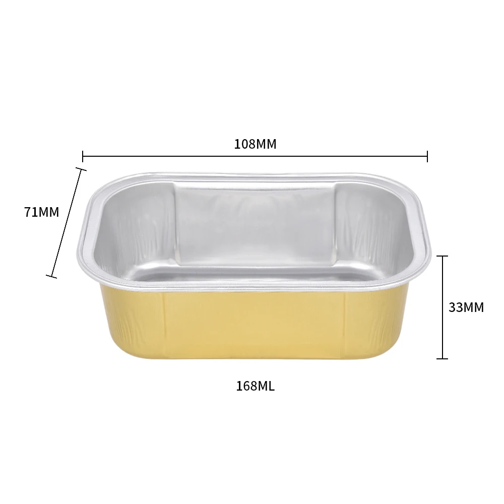 product tia c168 wrinkle resistant corrosion proof foil bowl non creased seafood bowl heat resistant foil bowl-4