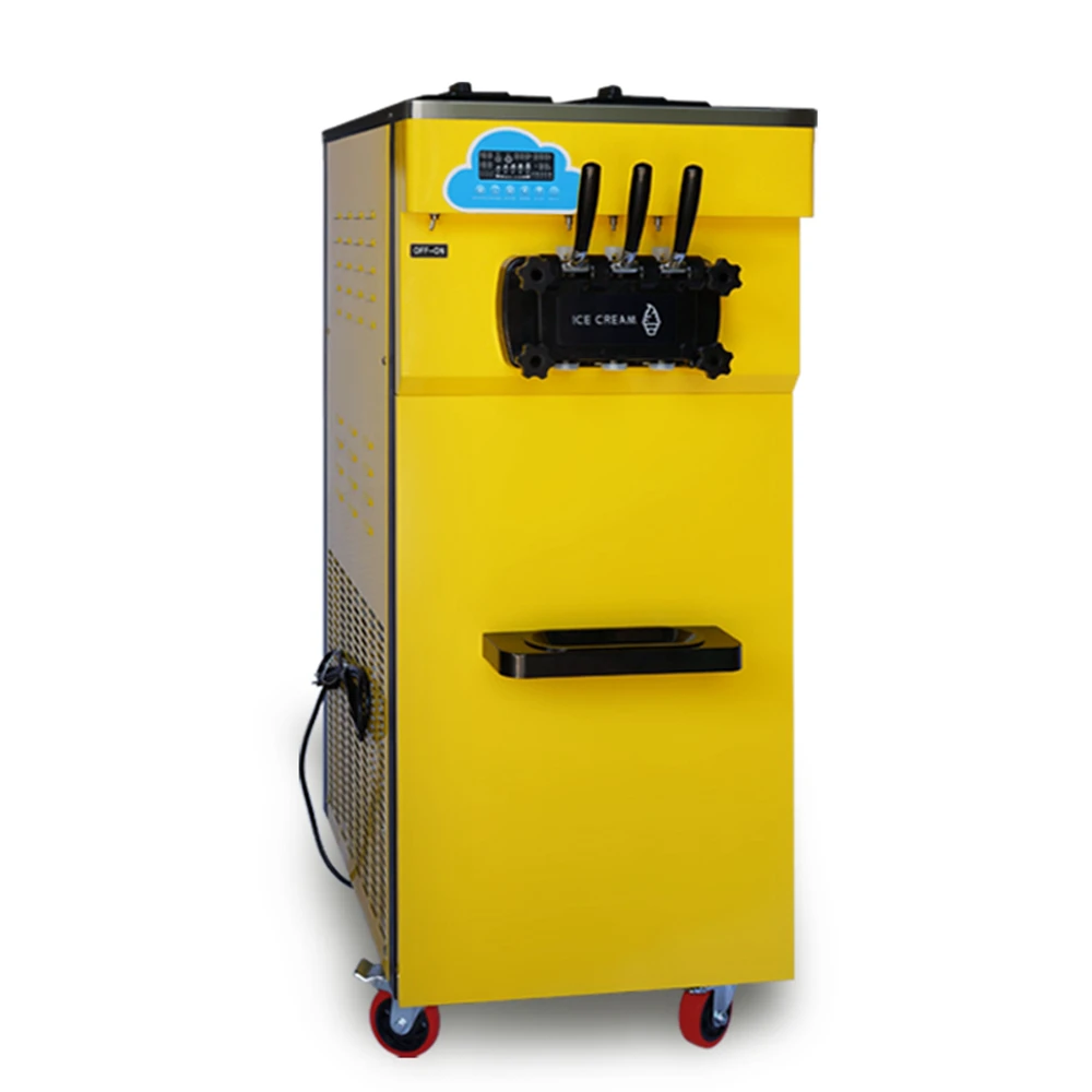 Fast Speed Imported Compressor Homemade Ice Cream Machine Bangladesh Soft Ice Cream Machine