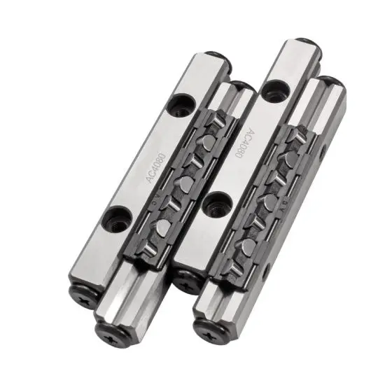 Slideway Roller Table Stage Vr2-45X8z Vr3-75X10z Vr4-80X7z Vr6-100X7z Linear Cross Roller Guide Sliding Rail