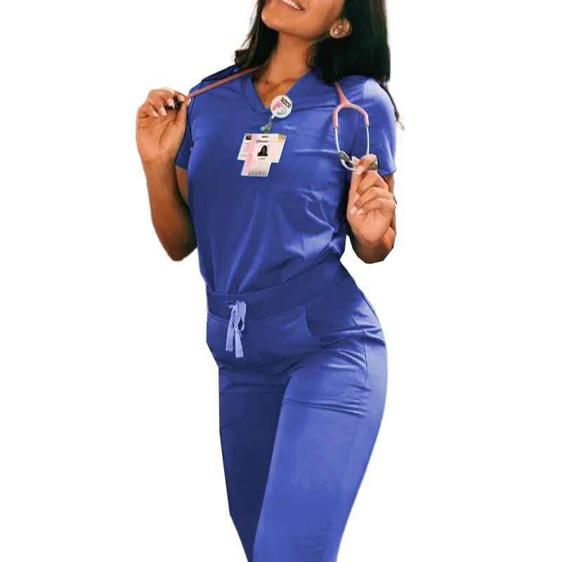 Scrub Uniform for Doctor Medical Sexy Lady Doctor Scrubs Scrubs My logo  Nursing Hospital Uniforms