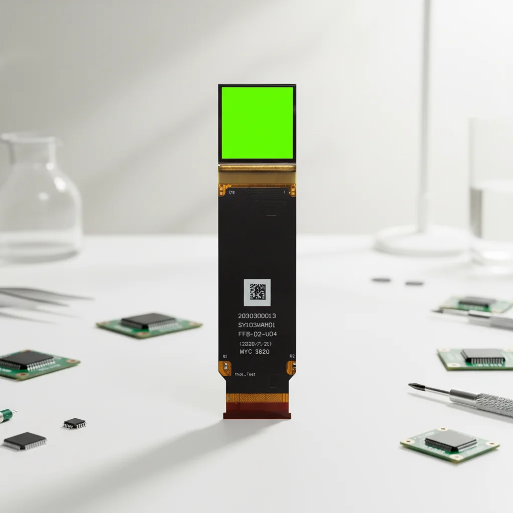 ミヤ 1.03 Inch 2560x2560 Monochromatic Green MIPI Display for Aviation