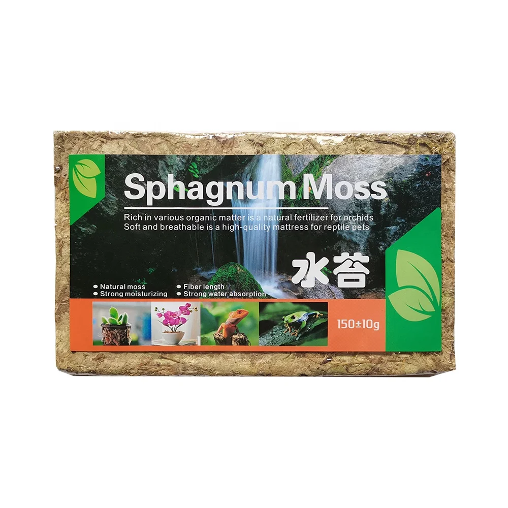 150g Natural Sphagnum Moss Orchid Potting Mix for Orchid Gardening Plants 