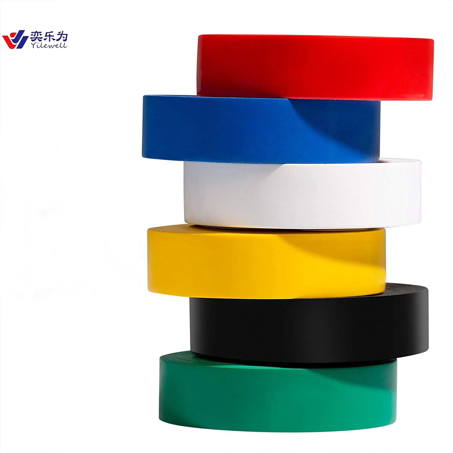 High Voltage Insulation Acrylic Adhesive Single Sided Pressure Sensitive PVC Electrical Tape for Carton Sealing