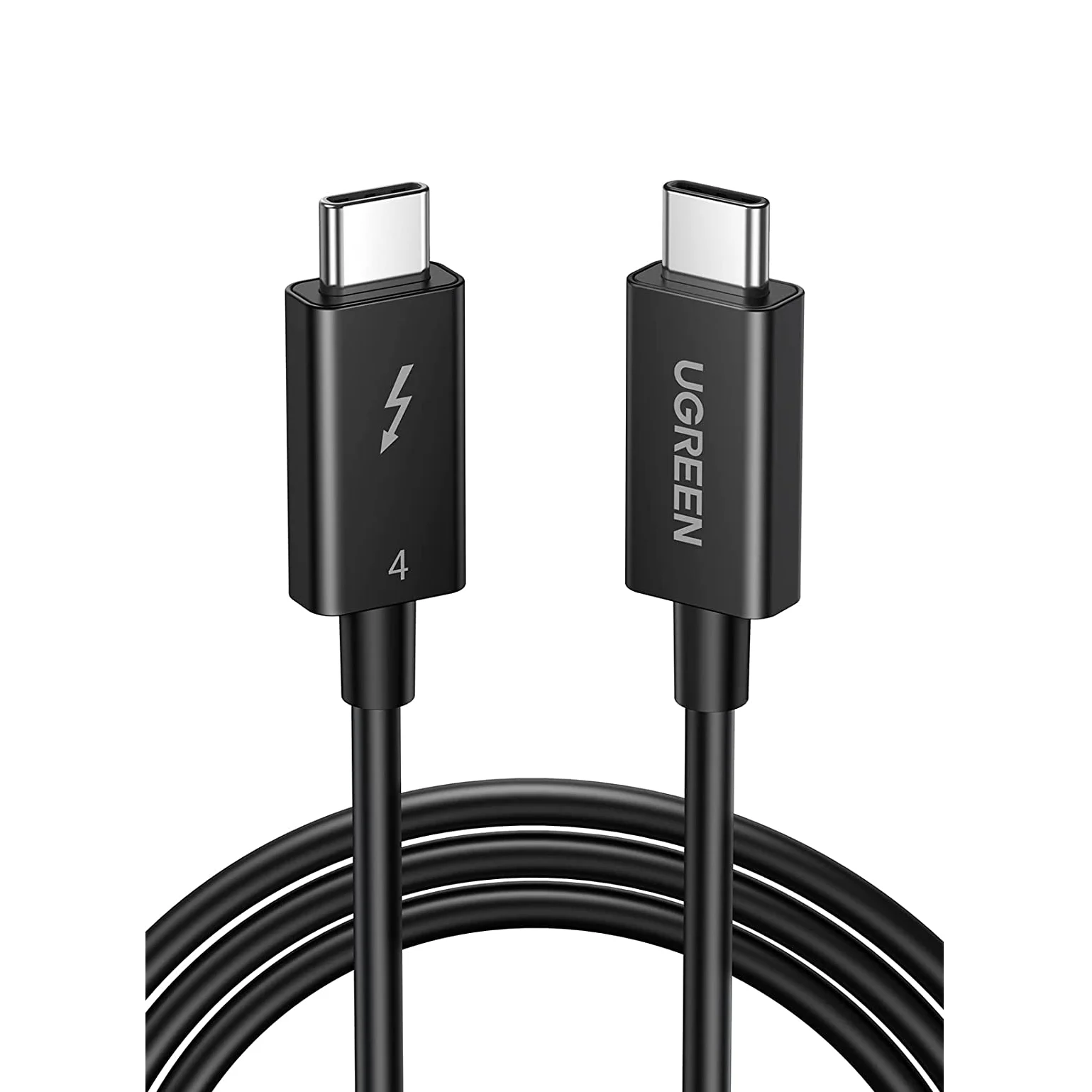 Cavo Thunderbolt 4 USB-C 80cm – 40Gbps, 5K Display, Ricarica 100W, Con LED