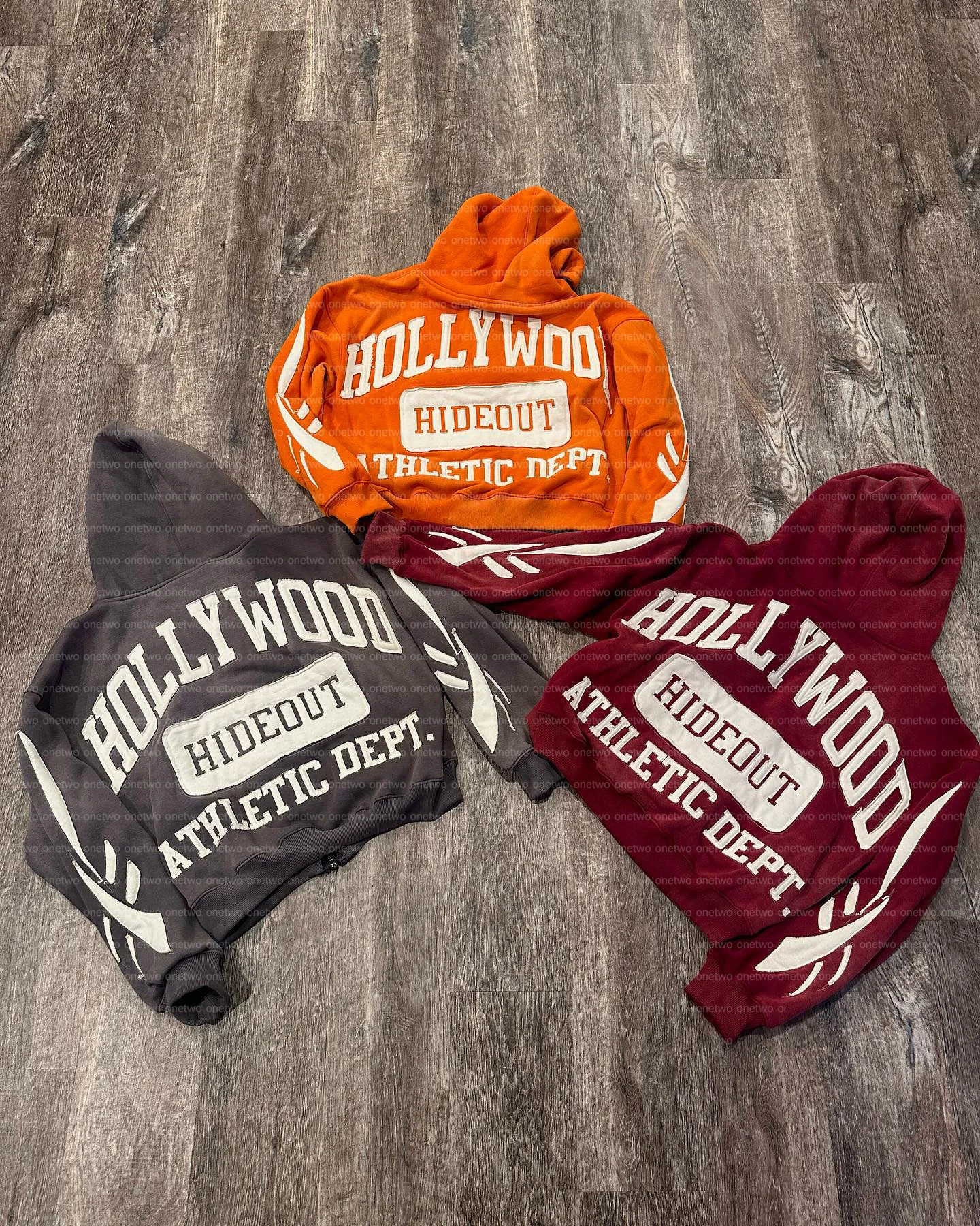 Streetwear Oversize Hoddies Custom Cut and Sew Pullover Heavy Weight Boxy Cotton Patch Applique Embroidery Hoodies Men gallery 4
