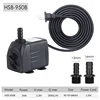 HSB-950B (2000L/H,35W, sollevamento di 2.2m), nero
