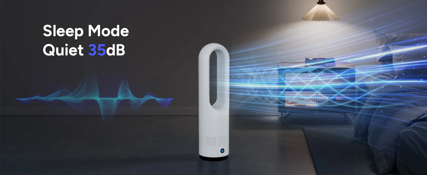 Tower Fan, 25 W, ABS - detail 12