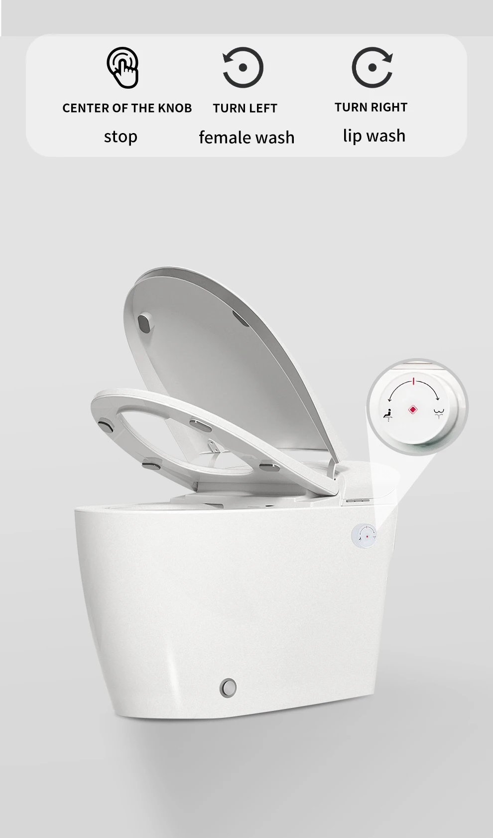 product new arrival wc electric bidet toilets floor mounted wc intelligent toilet foot touch sensor flush one piece smart toilet bowl-13